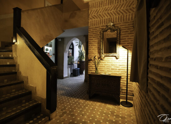 Entrance riad Marrakech Morocco