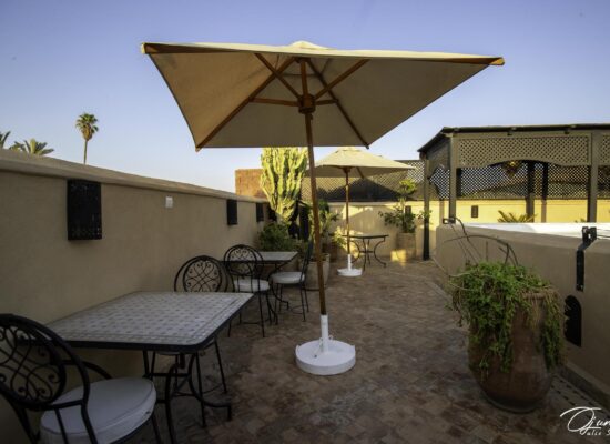 terrasse riad Marrakech Morocco